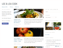 Tablet Screenshot of leeandloucook.com